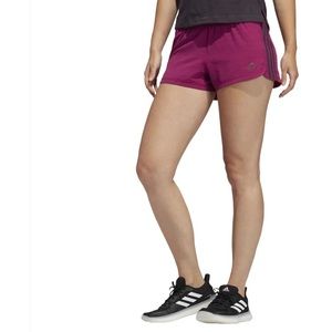 Adidas Women's Magenta Pacer 3-Stripes Woven Shorts XS new with tags activewear
